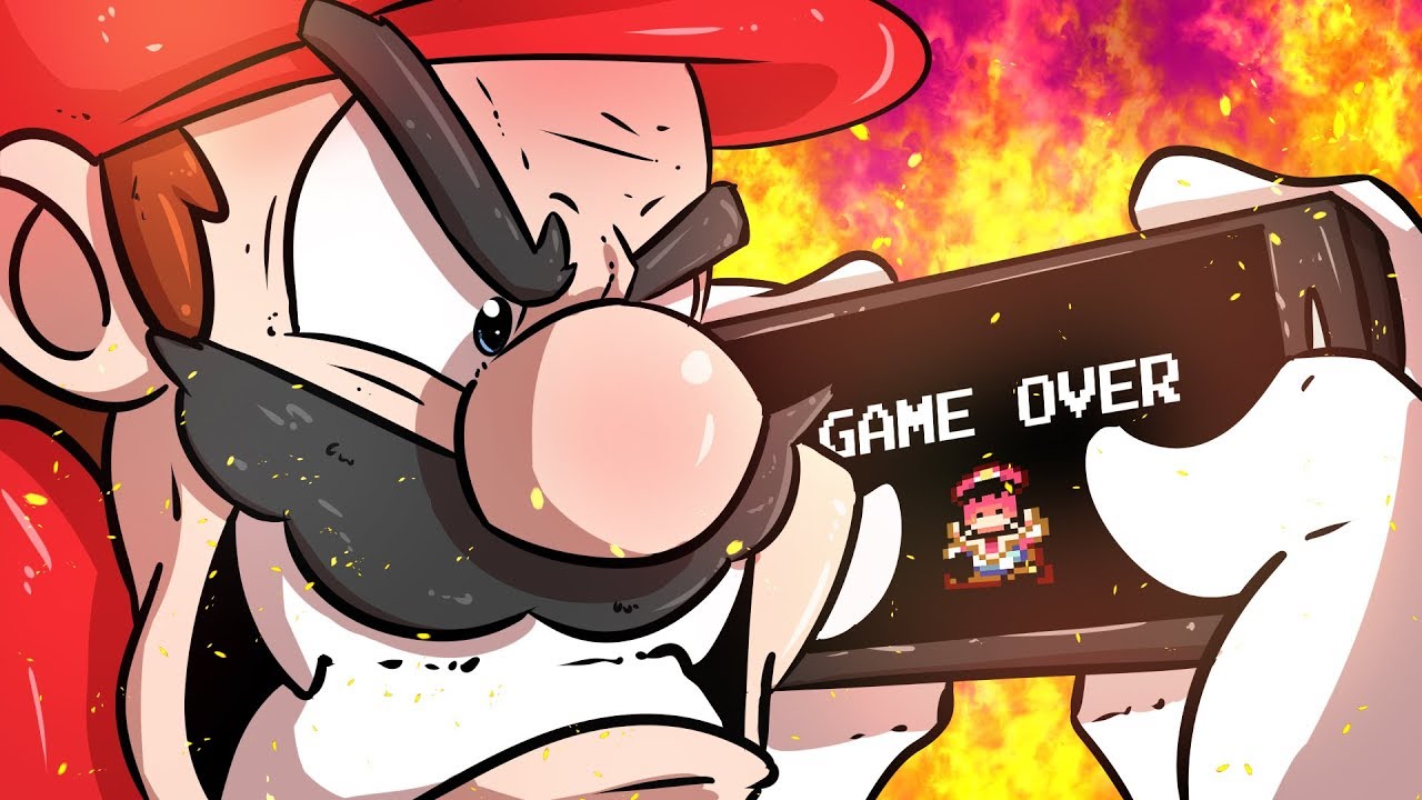 MARIO'S IMPOSSIBLE CHALLENGE! (SUPER MARIO FROM HELL ON MOBILE)