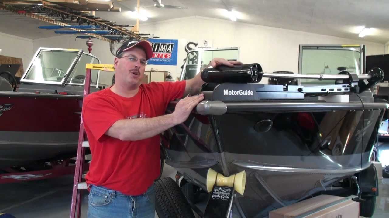 Motorguide Tour Edition Bow mount installation