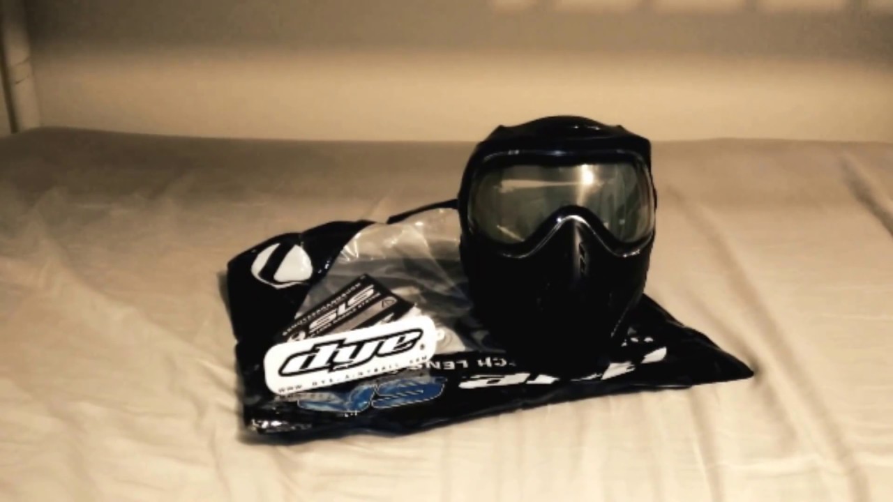 DYE SE Paintball MASK UNPACKAGED! (In Depth Review)