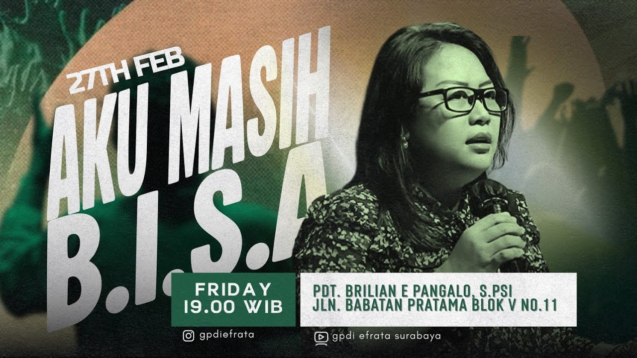AKU MASIH BISA oleh Pdt. Brilian E Pangalo, S.Psi | DOA MALAM (27/02/26) p.2
