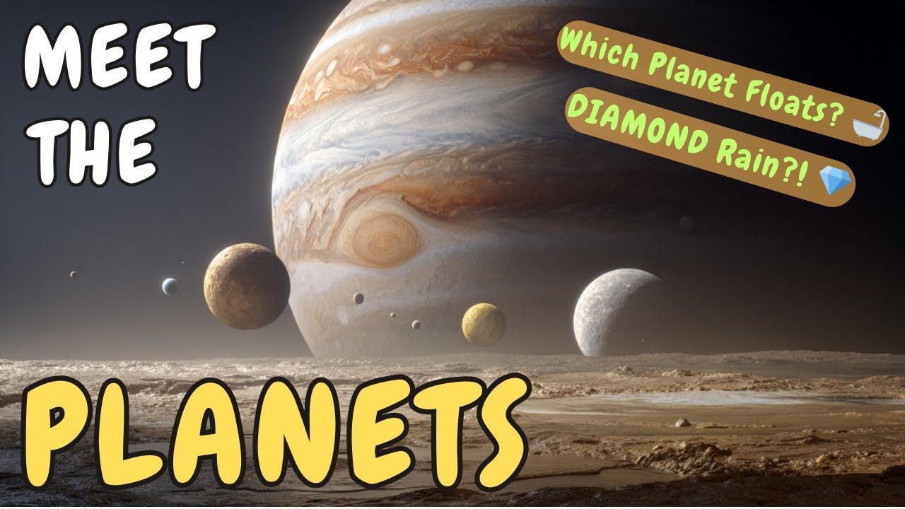 Solar System for Kids: Learn About the 8 Planets 🌍   #kids #kidslearning #preschoollearning