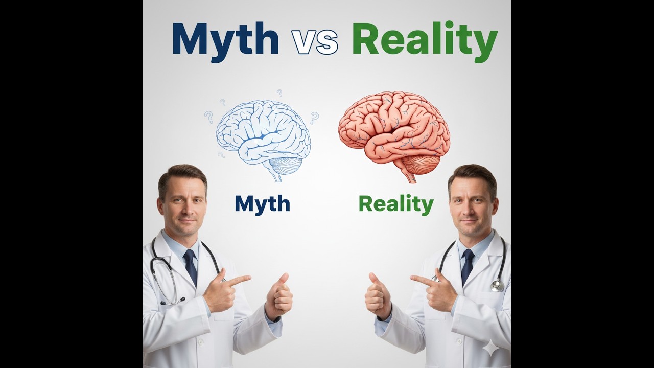 Stop Believing the 10% Brain Myth #mythvsreality #viral #viralvideo #viralvideos #knowledge #health