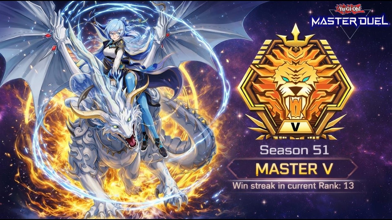 COMO CHEGAR NO MESTRE com DRACOTAIL! 🐉 | Gameplay Season 51 [Yu-Gi-Oh! Master Duel]