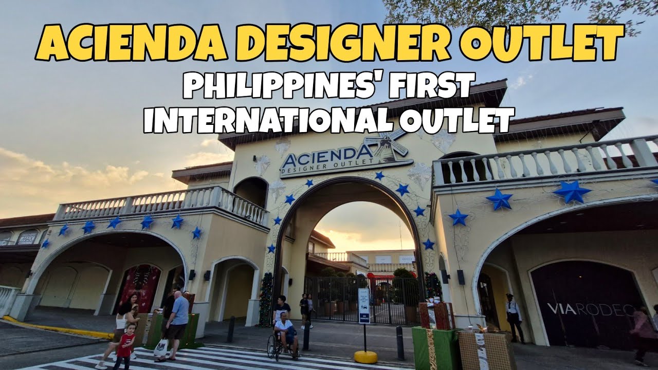 SHOPS AT ACIENDA DESIGNER OUTLET MALL IN SILANG CAVITE | Jeff Rivera