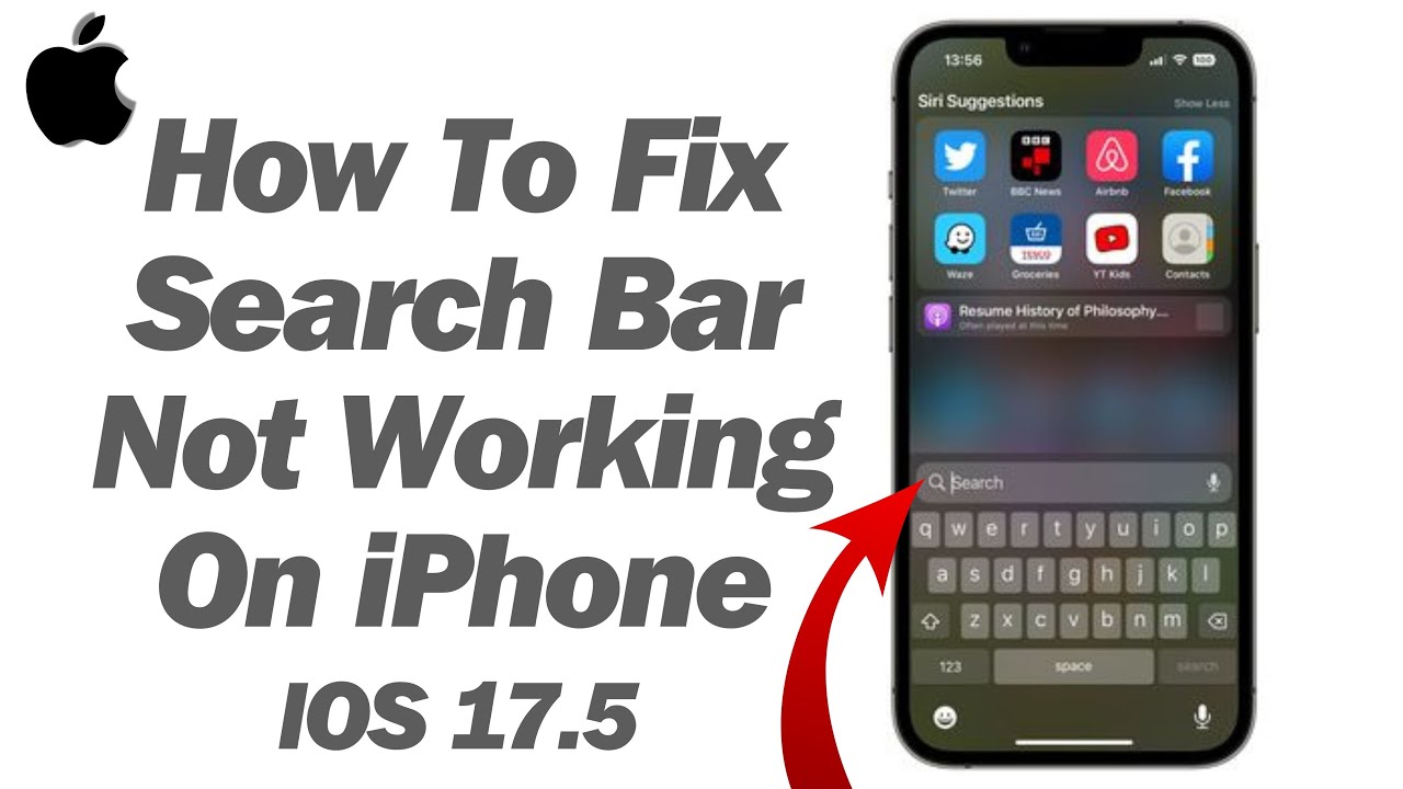Как исправить неработоспособность панели поиска на iPhone X/11/12/13/14/15/Se! 2024