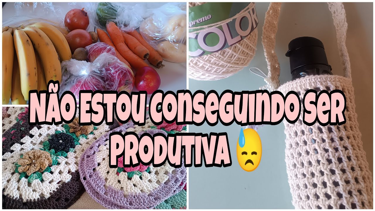 Não Estou conseguindo Produzir/Comprinhas De Verduras/Fiz Peça linda 