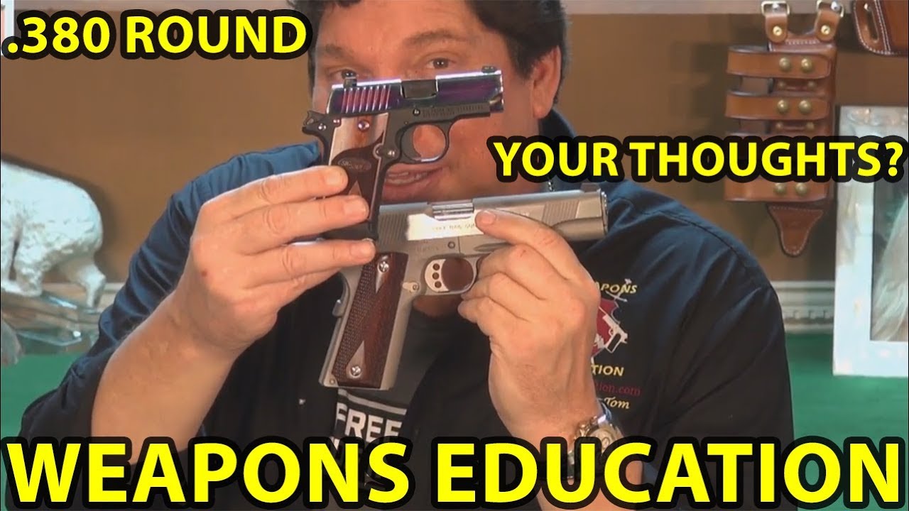 Патрон .380 — идеальный вариант для самообороны. Что вы думаете? WeaponsEducation