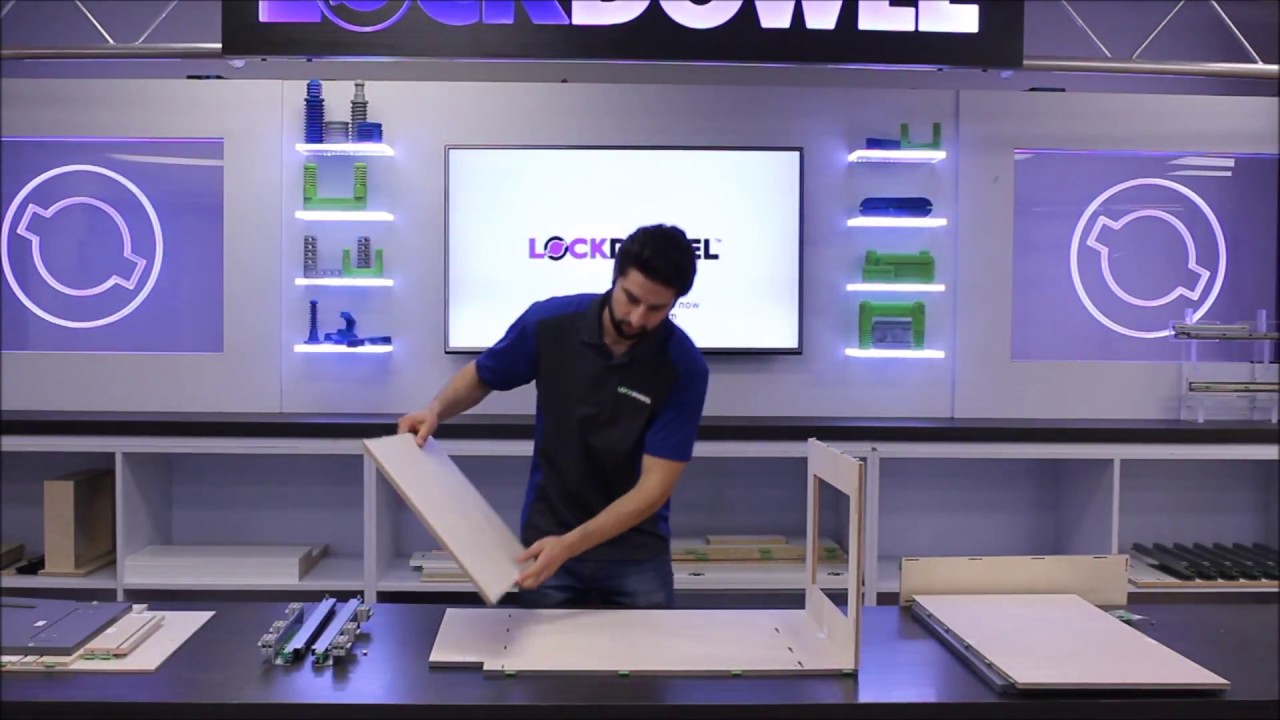 Lockdowel Face Frame Cabinet Assembly