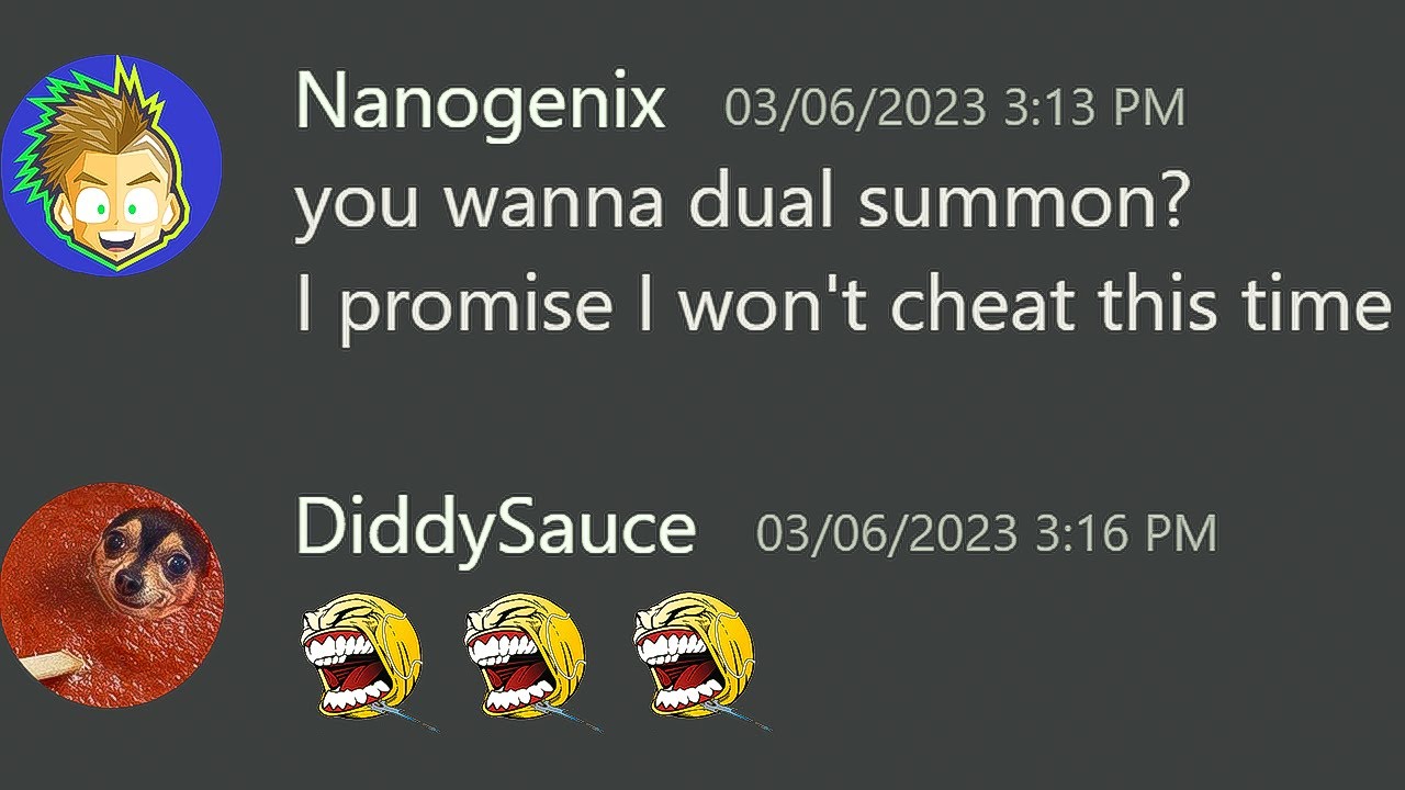 I lied about this dual summon