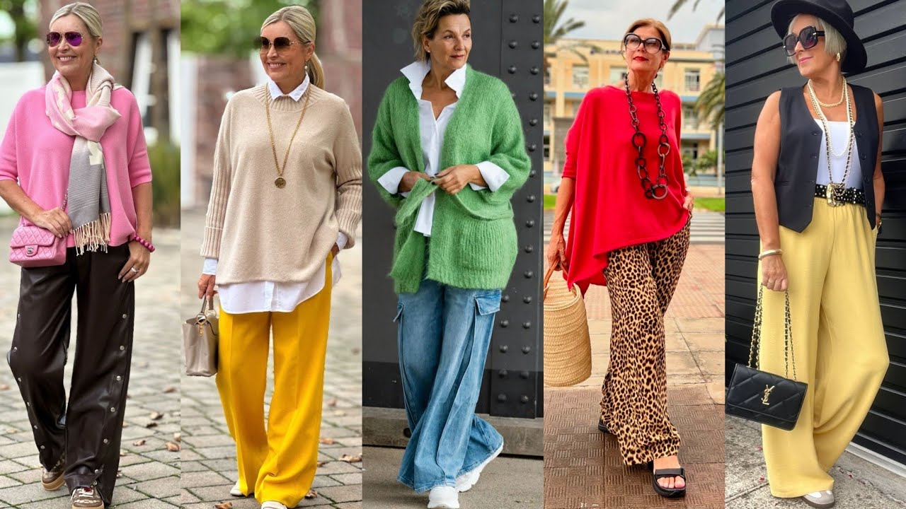 2026 WOMEN OVER 60 Elegant Outfits |New Trends Fashion For Women |Spring/summer Fashion