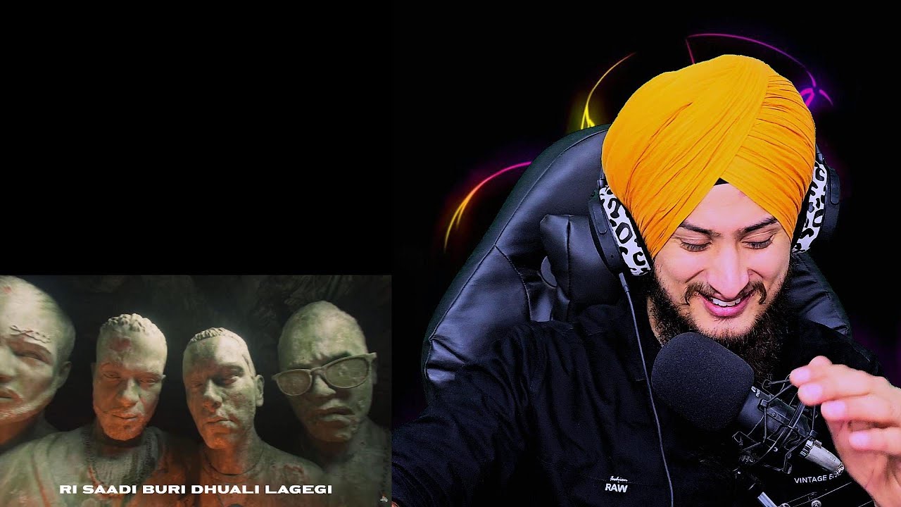 Reaction On RAFTAAR X DEEP KALSI | ADVICE | PROD. DRJ SOHAIL | HARD DRIVE Vol. 2 | LYRICS VIDEO