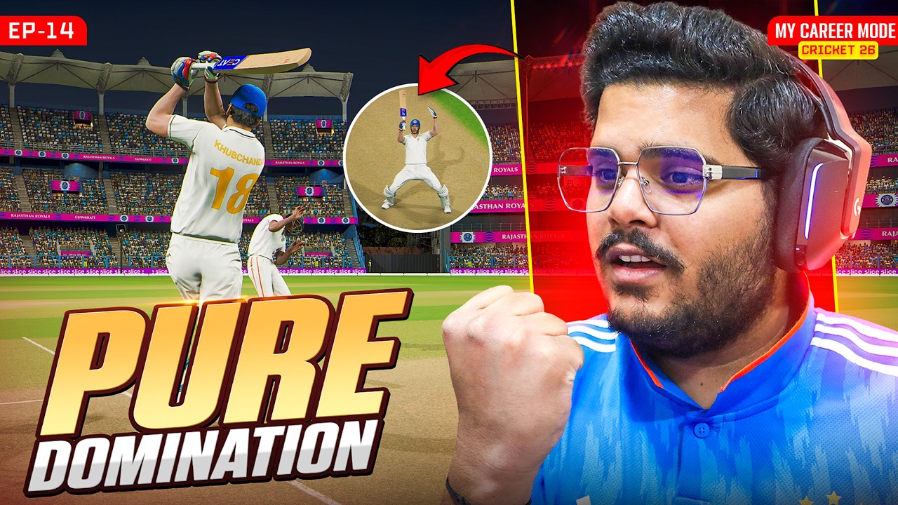 Pure Domination in Ranji Trophy 😈🔥 | Cricket 26 My Career Mode #14