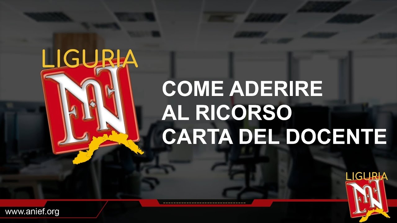 Come aderire al ricorso carta del docente 500 euro - GUIDE ANIEF