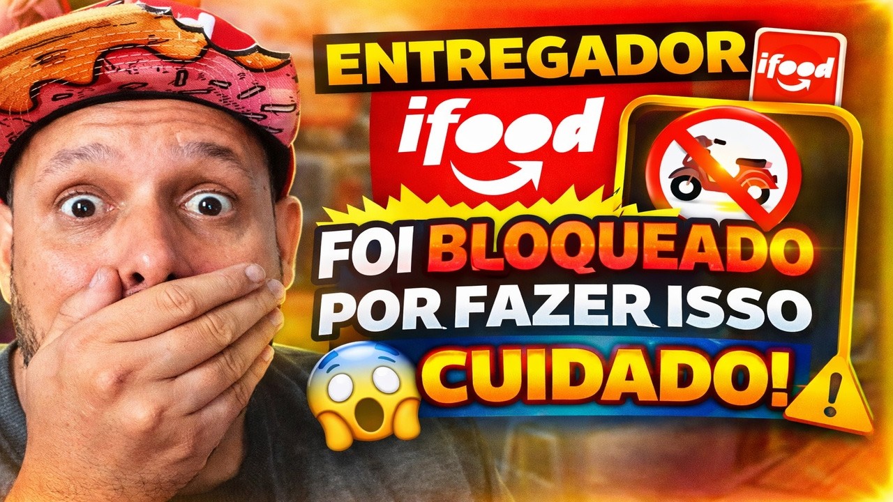 entregador ifood ENTREGADOR FOI BLOQUEADO POR ISSO | O CURIOSO MANEIRAS