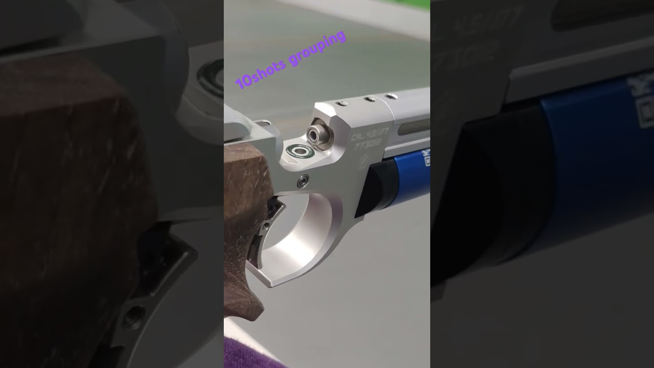 Steyr evo 10. the best air pistol. mechanical triggering, testing after 20 tin fired- 10k pellets!!!
