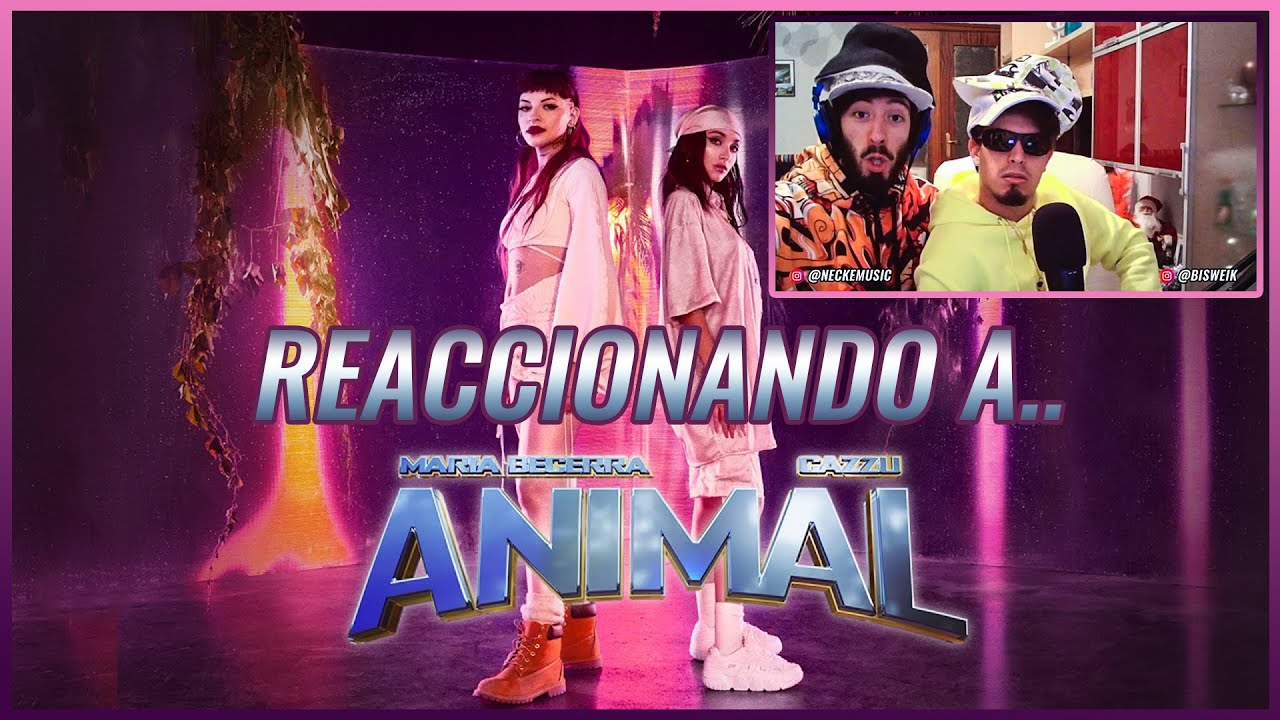 Maria Becerra, Cazzu - ANIMAL | 🌟 Reacción Productor y Bailarín 🌟 | #NeckeYBisweik