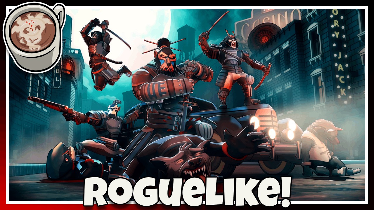 Bloodpunk Samurai Mayhem In This Action Roguelike! | Cursed Blood