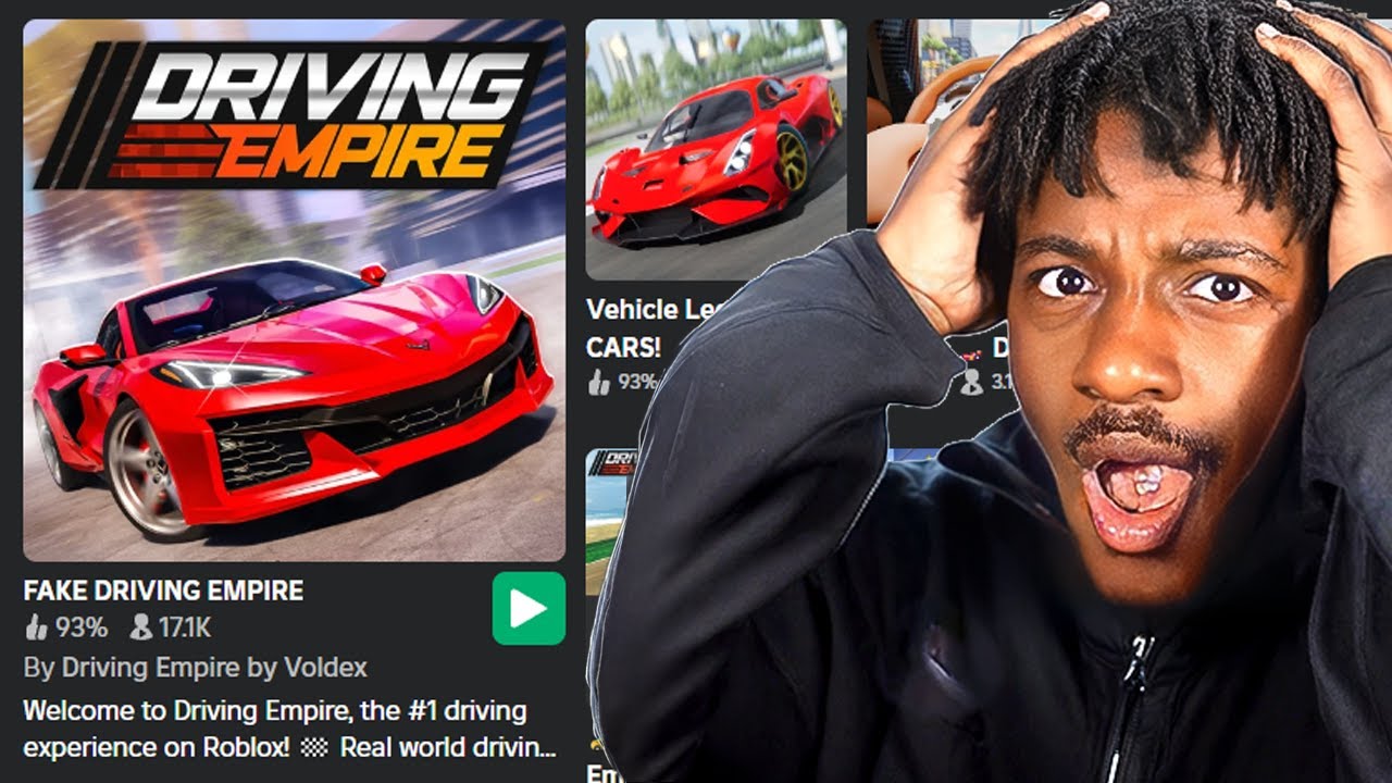 Я играл в ПОДДЕЛЬНЫЕ игры Roblox Driving Empire