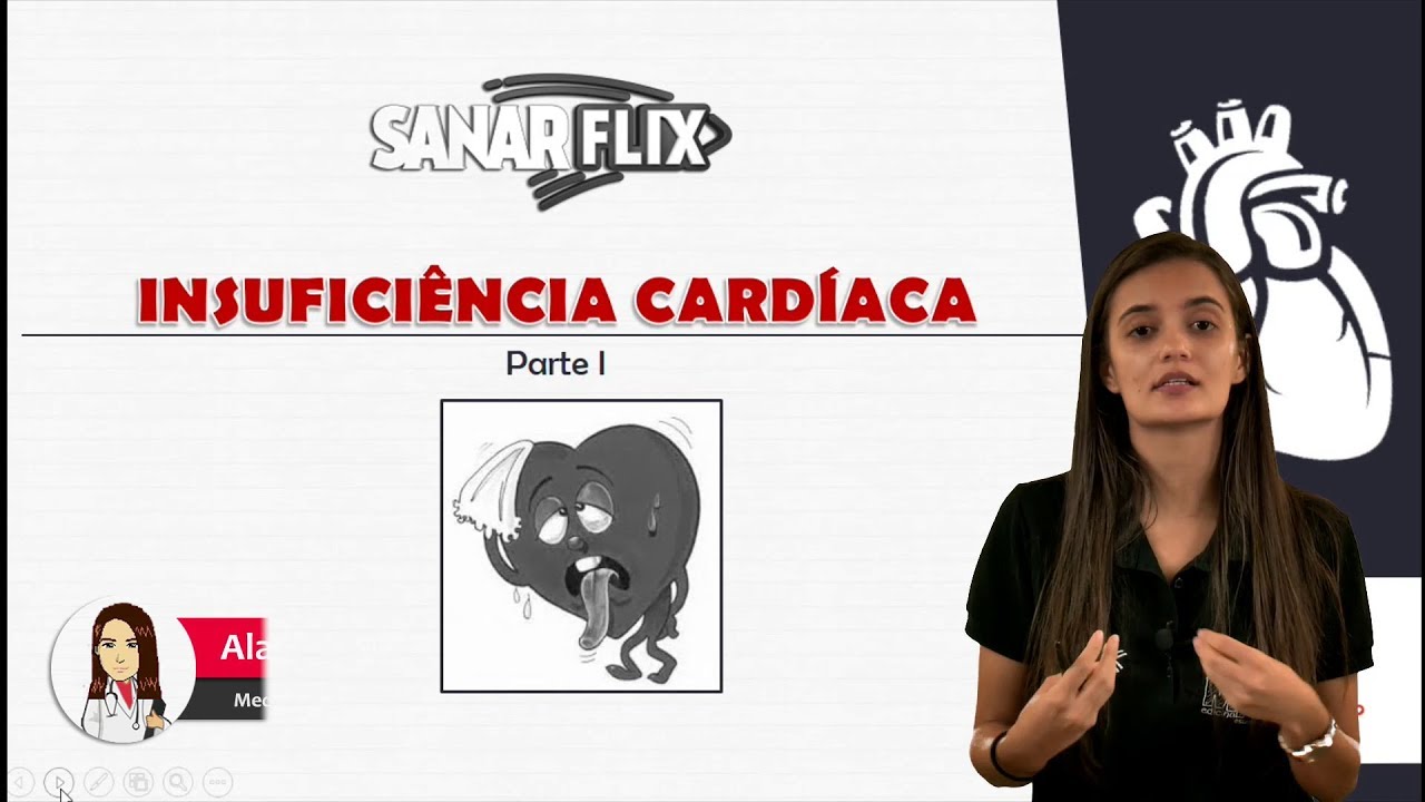 Insuficiência Cardíaca (Parte 1) - aula SanarFlix