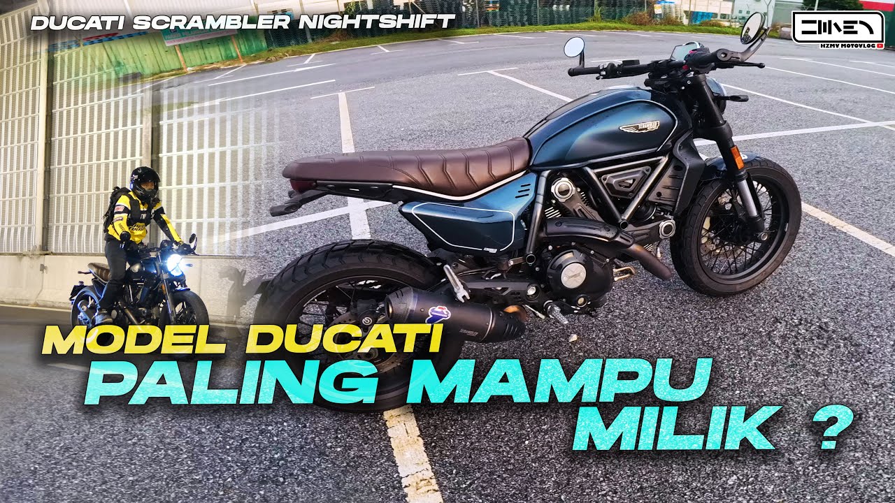 DUCATI TETAP DUCATI, JARANG TAK MANTAP ! | Ducati Scrambler Nightshift Malaysia [4K]