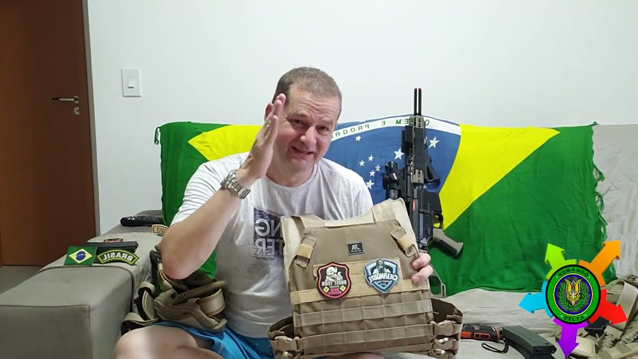 Airsoft NOoB - Review Colete Carrier Modular JA Rio Militar.