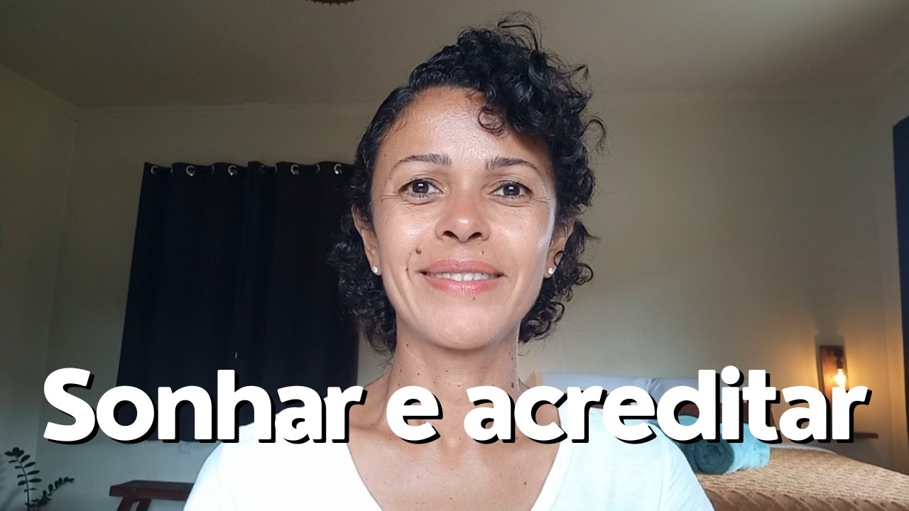 A importancia de sonhar grande e acreditar em si mesmo