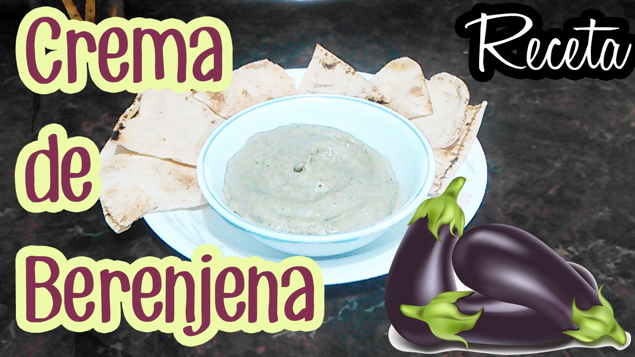 Crema de Berenjena - Receta Vegana