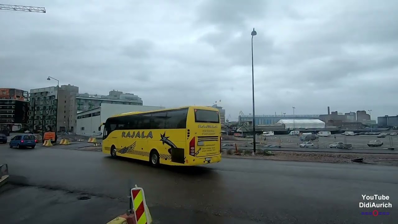 Teil 37 der 7 Länder Rundreise, Einmal um die Ostseee, Entlang am Hafen von Helsinki Finnland Ostsee