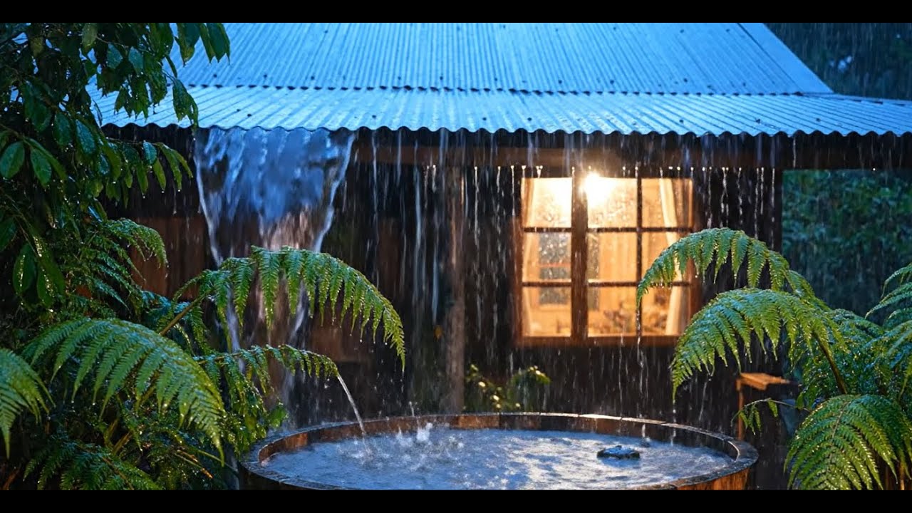 Cozy Afternoon Rain Ambience | Perfect for Sleep, Study & Relaxation