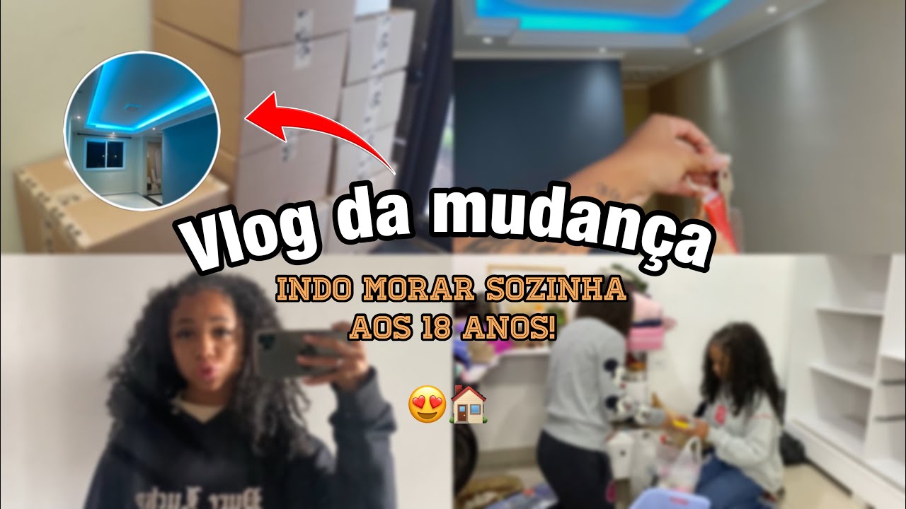 VLOG: MUDANÇA | VOU MORAR SOZINHA 🏠 part 1