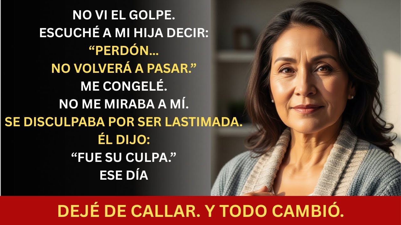Escuché A Mi Hija Pedir Perdón Por Ser Golpeada… Él Decía Que Era Amor. Entonces Tomé Una Decisión