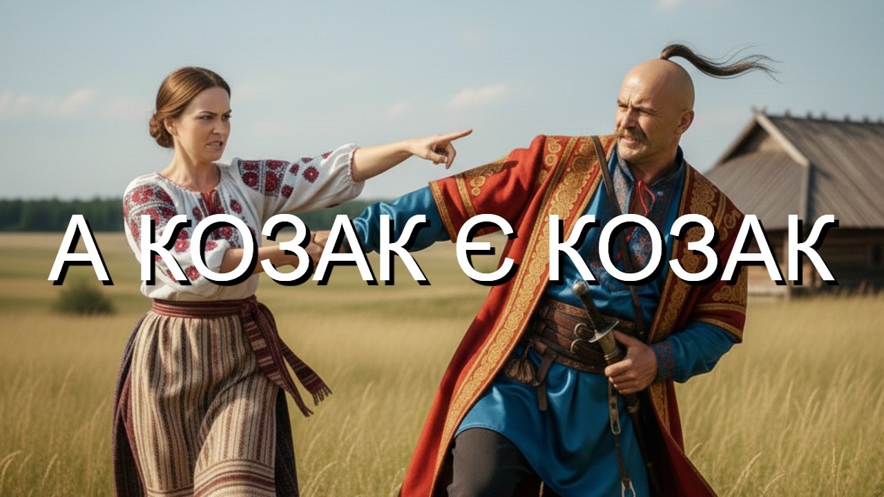 Українська жартівлива пісня ''А козак є козак''
