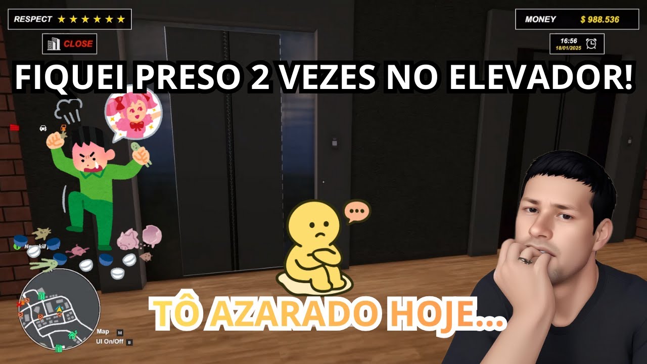 FIQUEI PRESO NO ELEVADOR! Car Dealership Simulator 2 #6