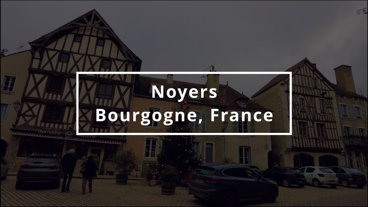 Noyers, BURGUNDY, FRANCE | walking through the medieval village | 4K
