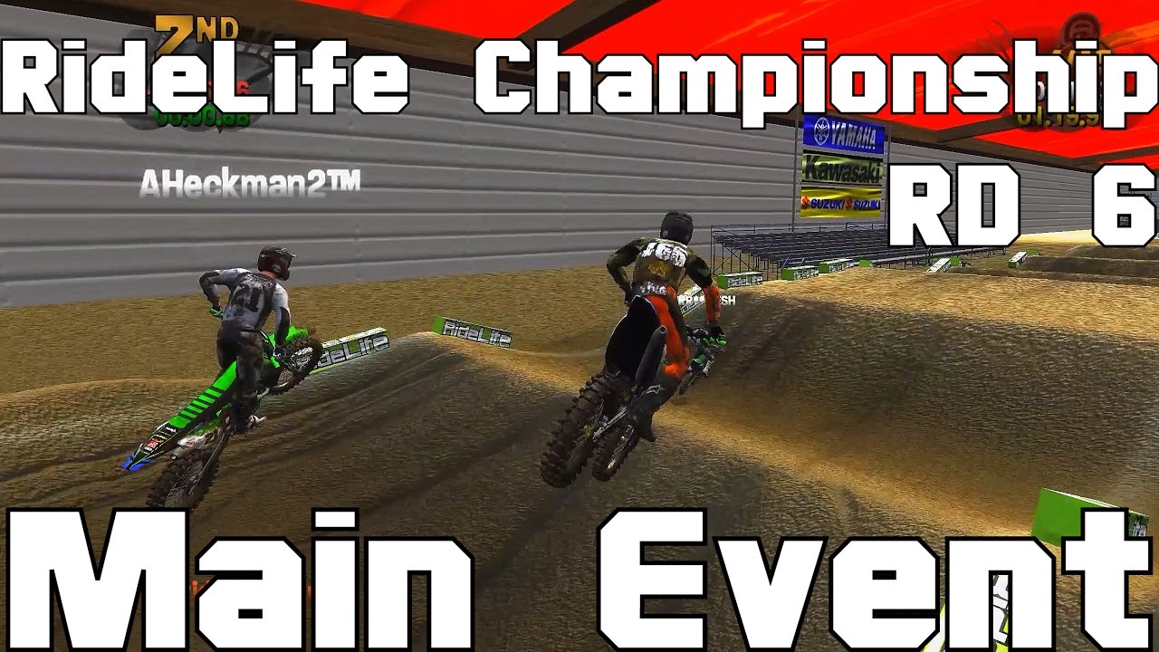 MX vs ATV Reflex Ridelife RD 6 Main event- invisible People