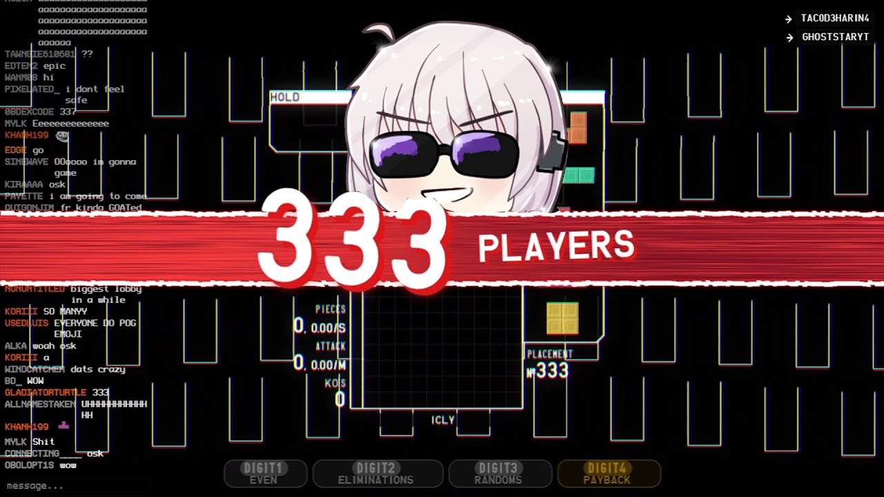 MMC x PK RE:TETR.IO JOURNEY SUPER LOBBY CHAMPION BADGE SPEEDRUN