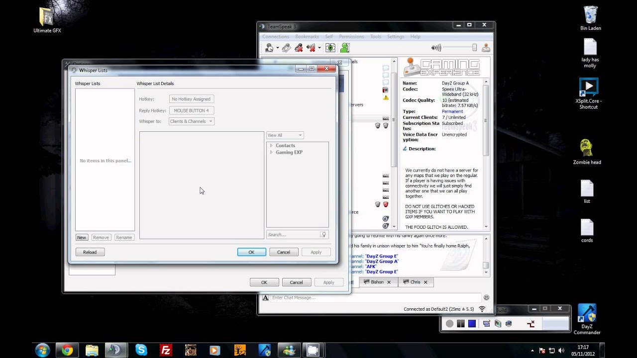 Teamspeak 3 Whisper Setup Tutorial