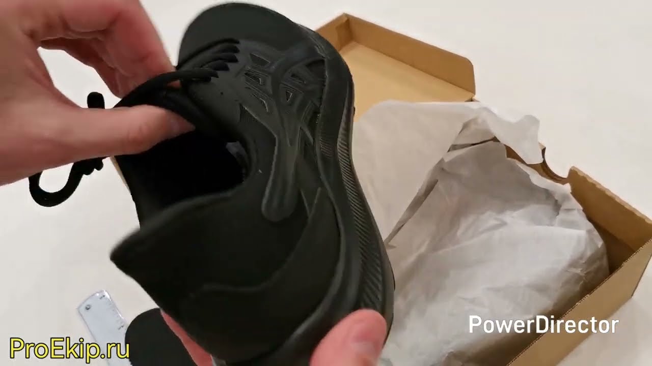 Кроссовки ASICS JOLT 4. 1011B603-001. Распаковка, обзор оригинальных кроссовок, отзывы.