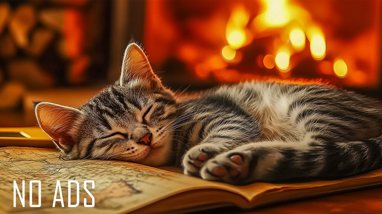 🕛🐾 12 Hours of Calming Cat Music | Gentle Piano for Cats to Sleep & Reduce Separation Anxiety