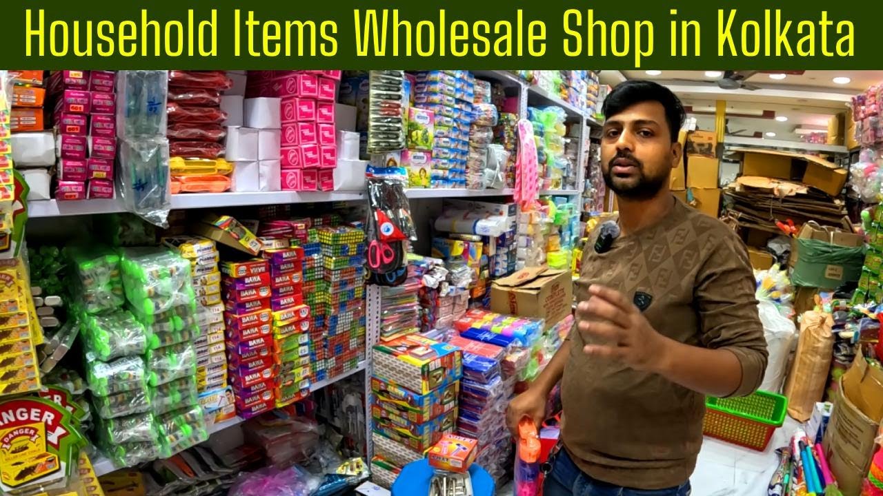 Household Items Wholesale Shop in Kolkata | house hold item borobazar | kolkata wholesale market