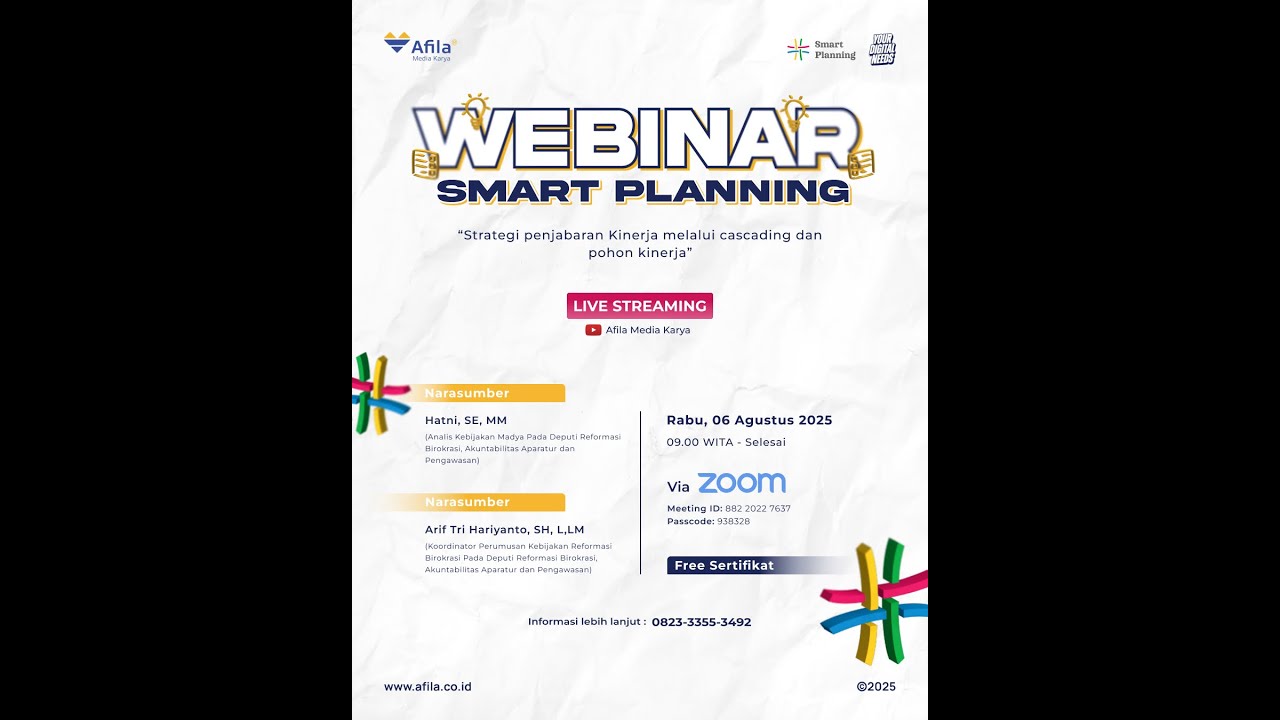 Webinar Smart Planning #Batch2 : 