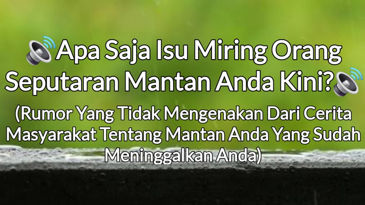 Portal Energi (Kasus Dominan), 🔊ISU MIRING ORG SEPUTARAN MANTAN ANDA KINI?🔊