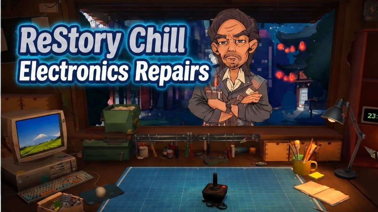 ReStory Chill Electronics Repairs | I Spent Hours Fixing Retro Consoles and I Can&rsquo;t Stop