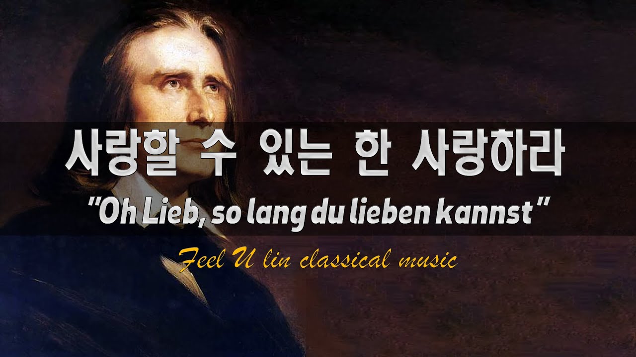 리스트 사랑의 꿈 3번 