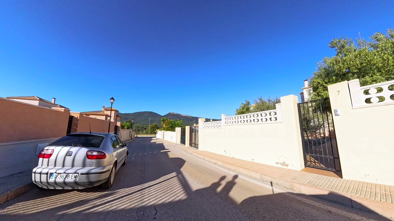 Scenic Drive Around Castalla Internacional, Alicante in 4K