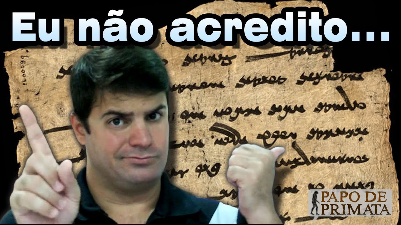 Eu não acredito...