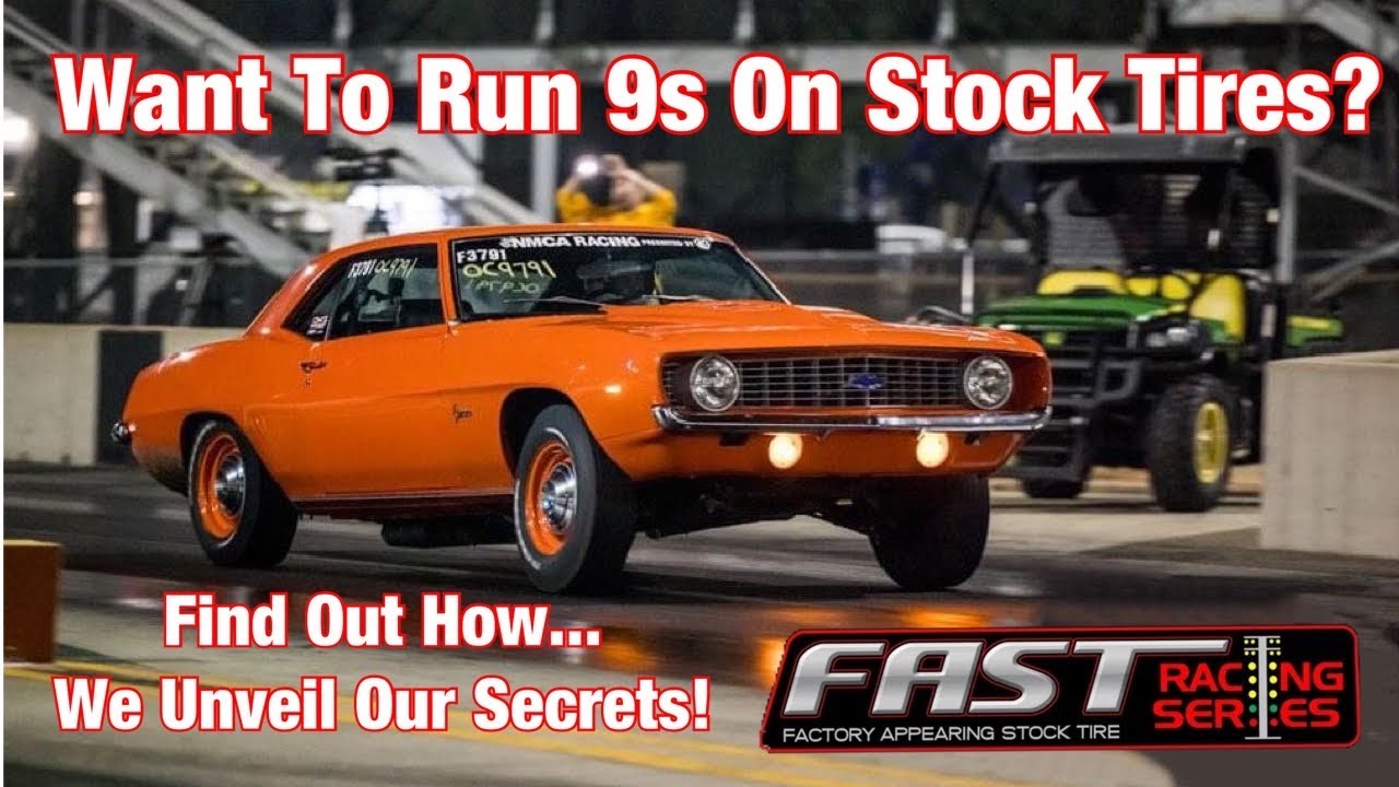 Secrets Unveiled! How To Run 9 Sec 1/4 On Stock Tires FAST Racing Series Stock Appearing ZL1 Camaro