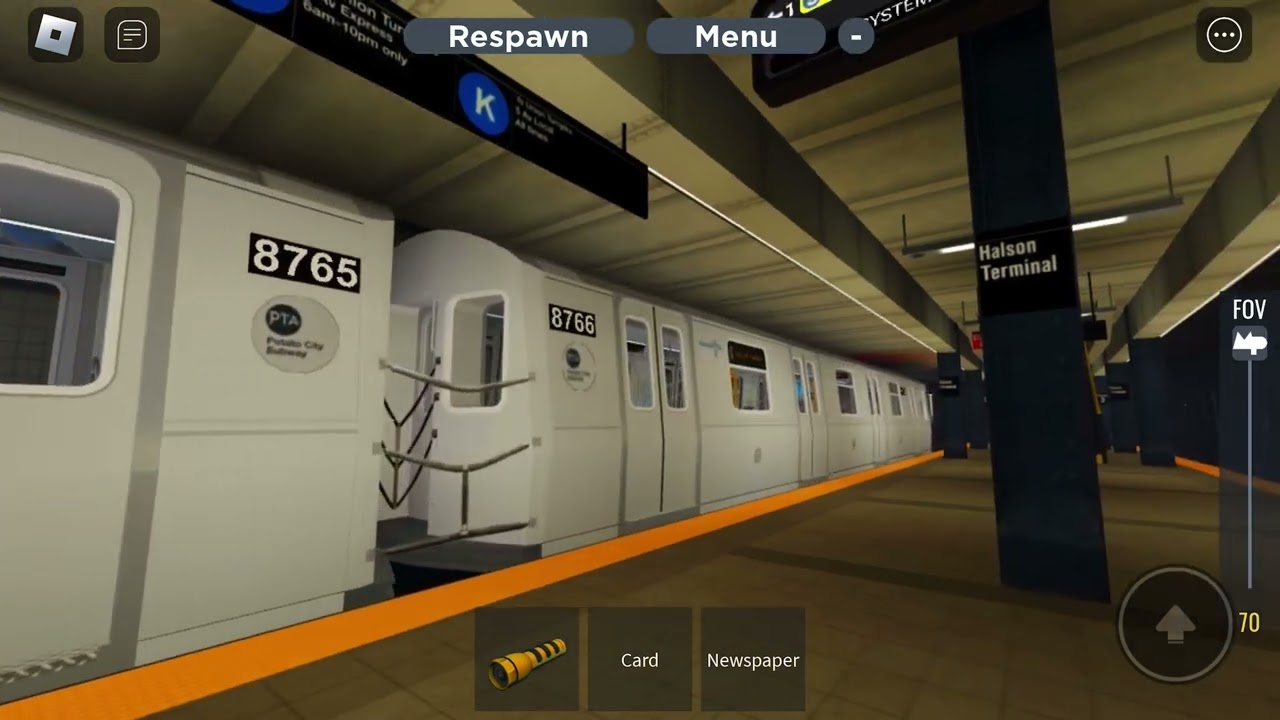 R160 (S) enters Halson Terminal
