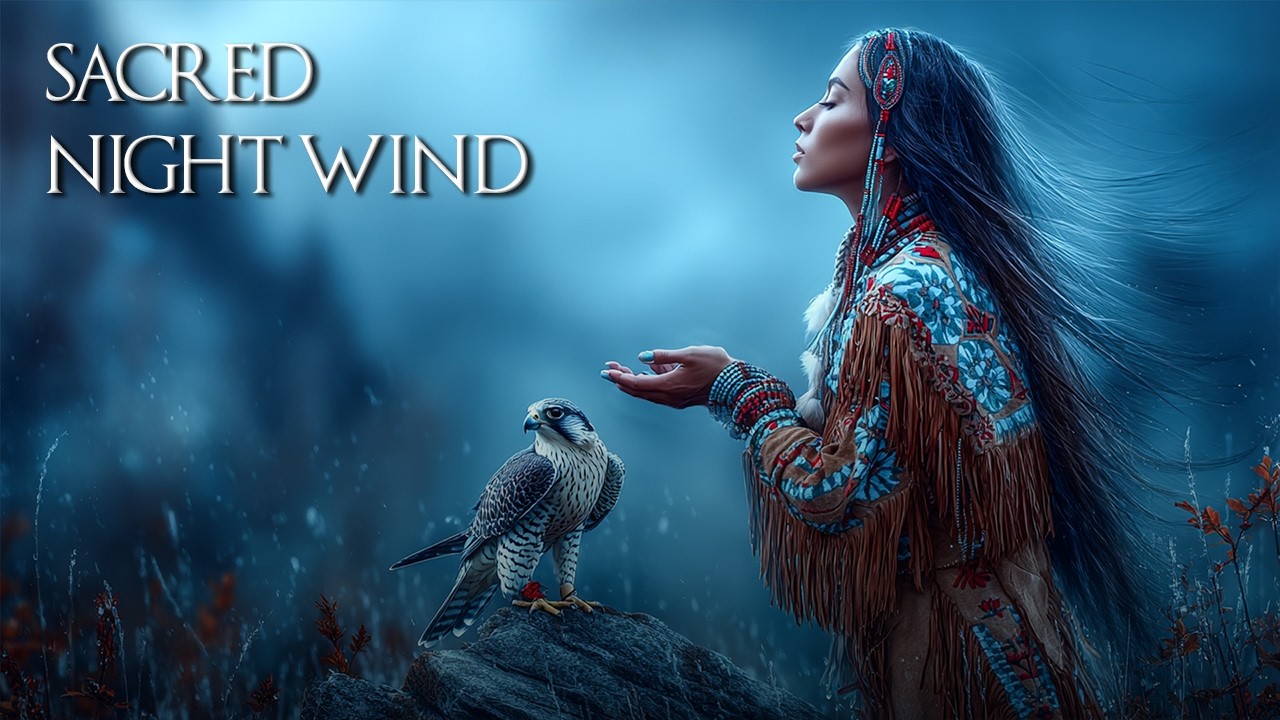 Sacred Night Wind 🌙 Native American Flute Music for Stress Relief, Serenity & Sleep