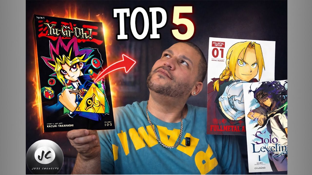 My Top 5 Shonen Manga…Yu-Gi-Oh is #1